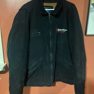 Charles River Apparel Black Sherpa Lined Men’s Jacket